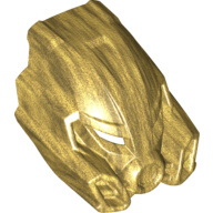 Lego maska Stone, zlatá (6102762)